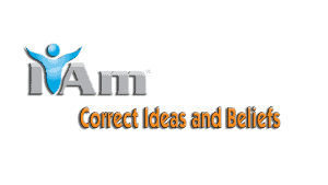 Logo of I Am with the slogan Correct Ideas and Beliefs.